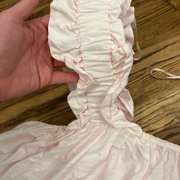 ZARA cropped pink tank top - Picture 3 of 4